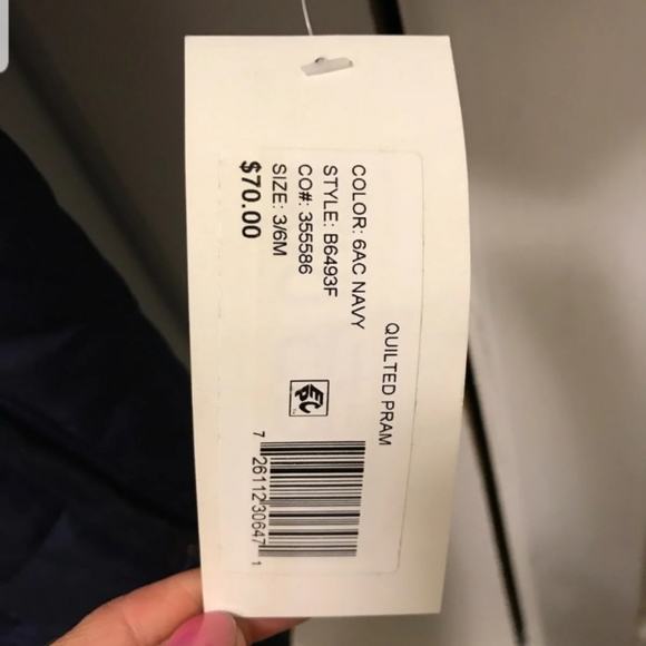 New Rothschild Infant Quilted Corduroy Pram Suit - Picture 6 of 6